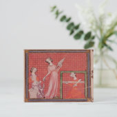 Carte Postale Laine de filature pour femmes (Debout devant)