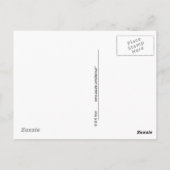 Carte postale - Laine sur pied (Dos)