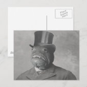 Carte Postale L'air de l'intérieur (Devant / Derrière)