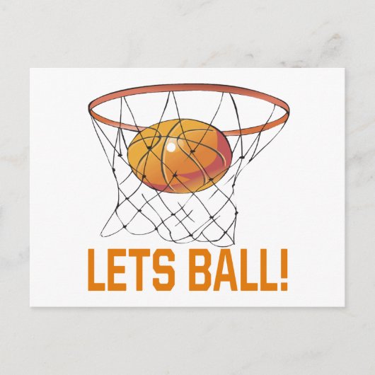 Carte Postale Laisse Ball (Devant)