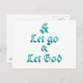 Carte Postale Laisse Dieu (Devant / Derrière)