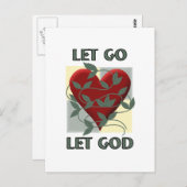 Carte Postale Laisse Dieu (Devant / Derrière)