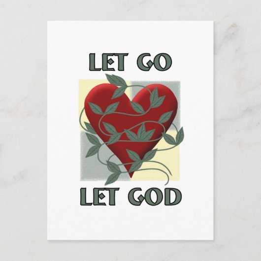 Carte Postale Laisse Dieu (Devant)