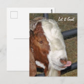 Carte Postale Laisse-le bouger, Boar Billy (Devant / Derrière)