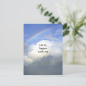 Carte Postale Laisse-Le Commencer Avec Moi. (Debout devant)