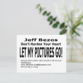 Carte Postale Laisse Mes Photos Aller ! (Debout devant)