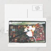 Carte Postale Laisse-moi entrer (Devant / Derrière)