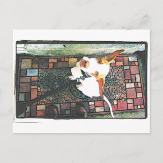 Carte Postale Laisse-moi entrer