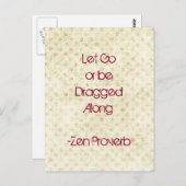 Carte Postale Laisser aller devis (Devant / Derrière)