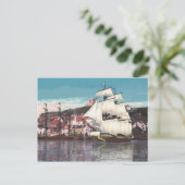 Carte Postale Laisser le port (Debout devant)