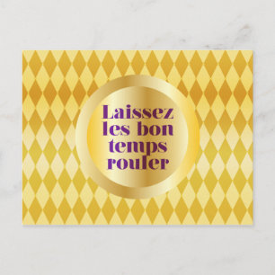 Carte Postale Laisser rouler les bons moments
