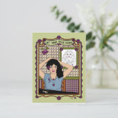 Carte Postale Laisser tomber les cheveux (Debout devant)