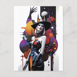 Carte Postale Laissez la puissance de la cuisine vous contraindr