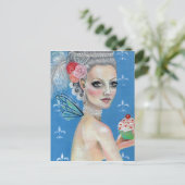 Carte Postale Laissez-les manger du gâteau (Debout devant)