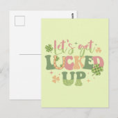 Carte Postale Laissons-nous chanceler (Devant / Derrière)