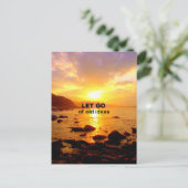 Carte Postale Laissons tomber les vieilles idées (Debout devant)