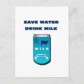 Carte Postale lait (Devant)