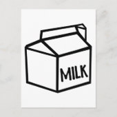 Carte Postale Lait (Devant)