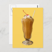 Carte Postale Lait au chocolat (Devant / Derrière)