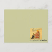 Carte Postale Lait frais directement de la ferme (Dos)