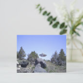 Carte Postale Laiterie, UFO de l'Orégon (Debout devant)