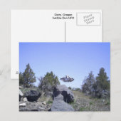 Carte Postale Laiterie, UFO de l'Orégon (Devant / Derrière)