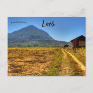 Carte Postale Lak Sao Laos
