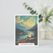 Carte Postale Lake Clark National Park, Alaska États-Unis (Debout devant)