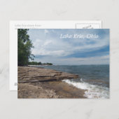 Carte Postale lake Erie Shore  Postcard (Devant / Derrière)
