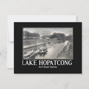 Carte Postale Lake Hopatcong Rail Road Station 1910