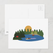 Carte Postale Lake House (Devant / Derrière)