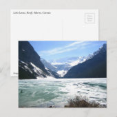 Carte Postale Lake Louise, Banff, Alberta, Canada (Devant / Derrière)