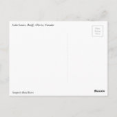 Carte Postale Lake Louise, Banff, Alberta, Canada (Dos)