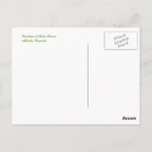 Carte Postale Lake Louise Gardens (Dos)