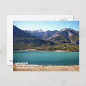 Carte Postale Lake Louise, Parc national Banff Canada (Devant / Derrière)