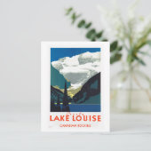Carte Postale Lake Louise Rockies Canada (Debout devant)