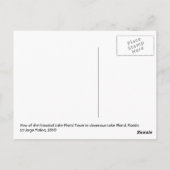 Carte Postale Lake Placid Tower - Lake Placid, Floride (Dos)