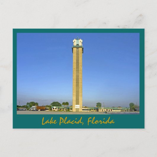 Carte Postale Lake Placid Tower - Lake Placid, Floride (Devant)