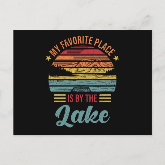Carte Postale Lake Say (Devant)
