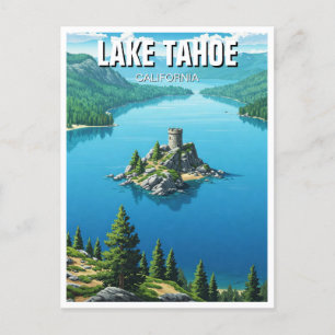 Carte Postale Lake Tahoe Emerald Bay California Travel