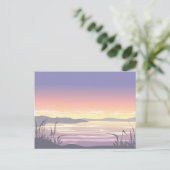 Carte postale Lake View (Debout devant)
