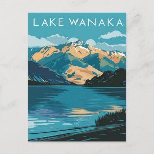 Carte Postale Lake Wanaka New Zealand Travel
