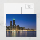 Carte Postale Lakefront de Chicago (Devant / Derrière)