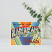 Carte Postale Lakeland Floride (Debout devant)