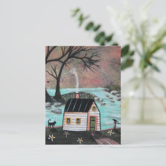 Carte Postale Lakeside Isle (Debout devant)