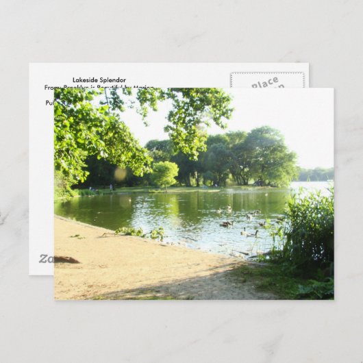 Carte Postale Lakeside Splendor (Devant / Derrière)