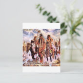 Carte Postale Lakota Native American Nature Proverbe (Debout devant)