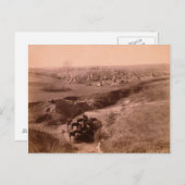 Carte postale Lakota Tipi Camp (Devant / Derrière)