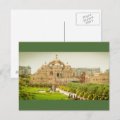 Carte postale L'Akshardham - Delhi, Inde (Devant / Derrière)