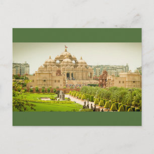 Carte postale L'Akshardham - Delhi, Inde